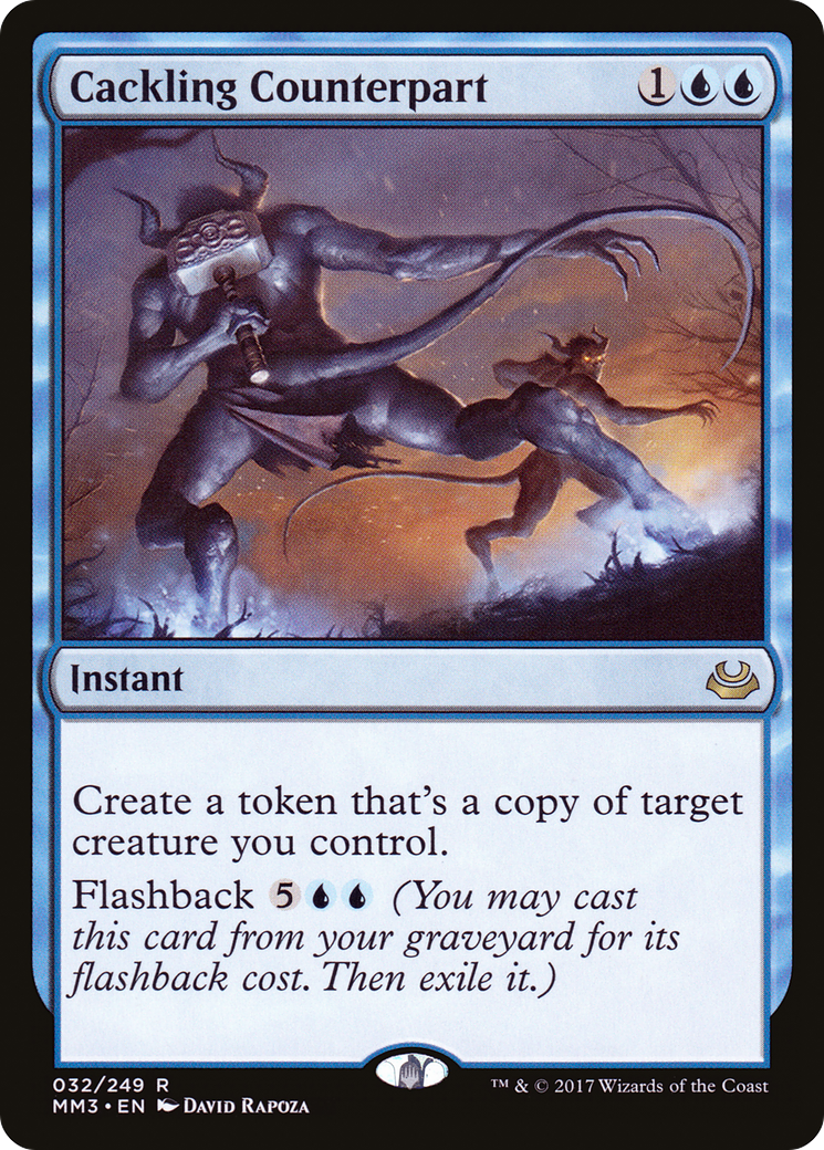 Cackling Counterpart [Modern Masters 2017] Foil