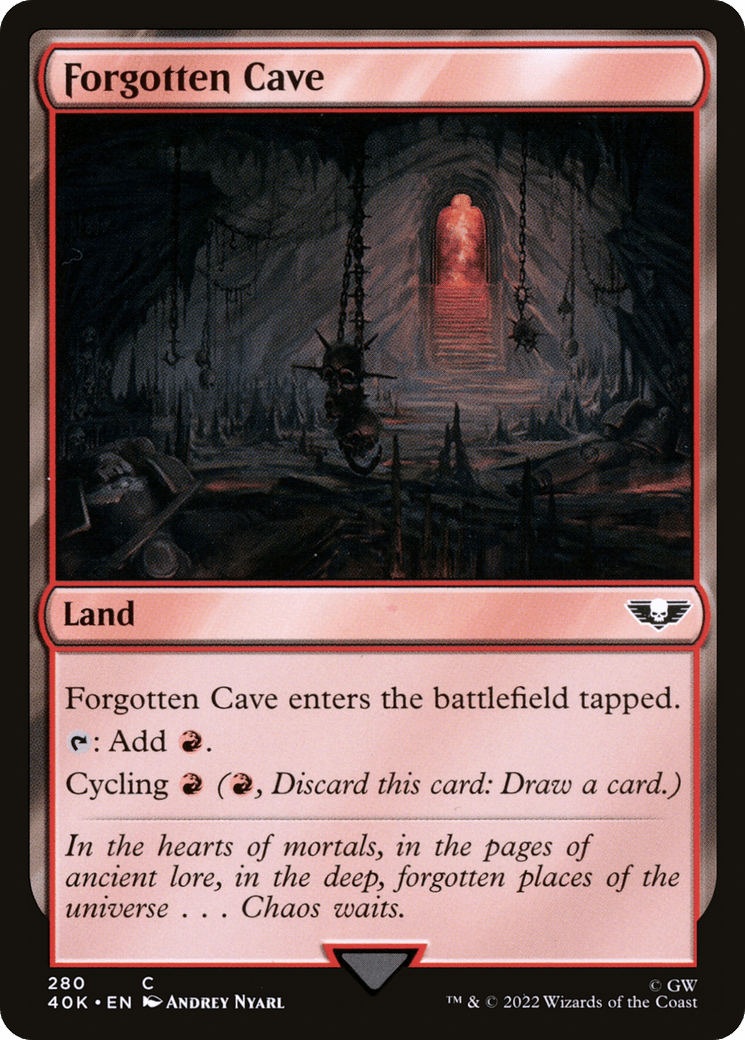 Forgotten Cave [Warhammer 40,000]