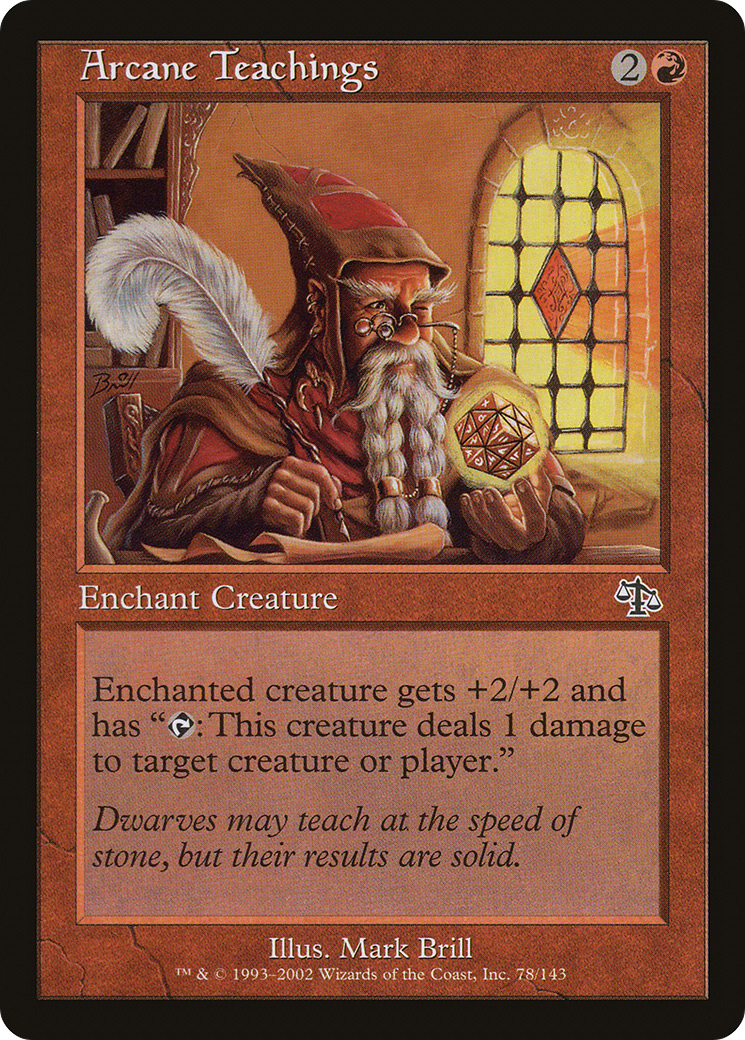 Arcane Teachings [Judgment] Foil