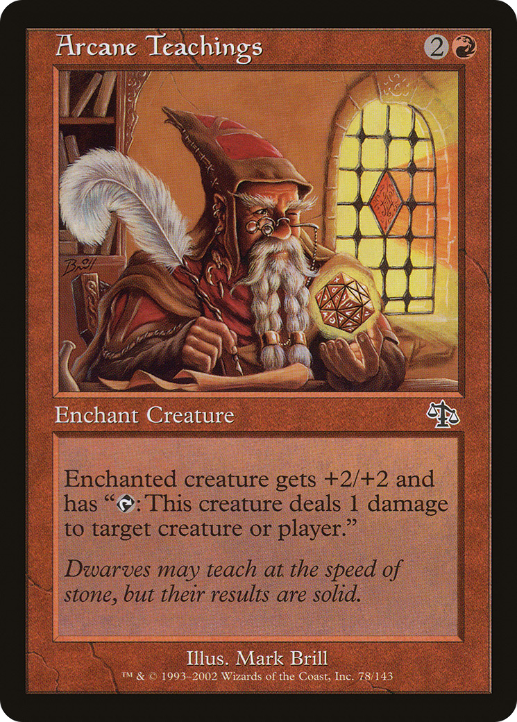 Arcane Teachings [Judgment] Foil