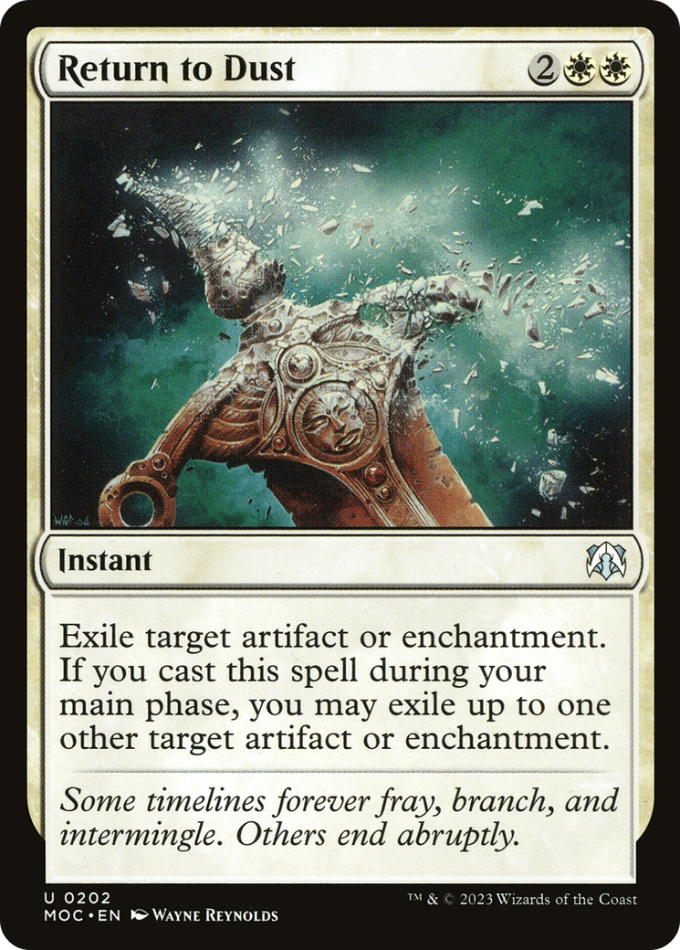 Return to Dust [March of the Machine Commander]