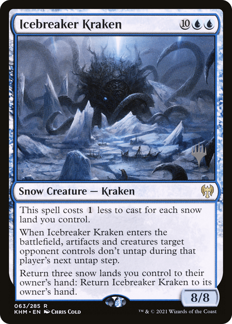 Icebreaker Kraken (Promo Pack) [Kaldheim Promos] Foil