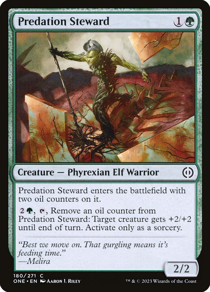 Predation Steward 180/271 (Phyrexia: All Will Be One) 
