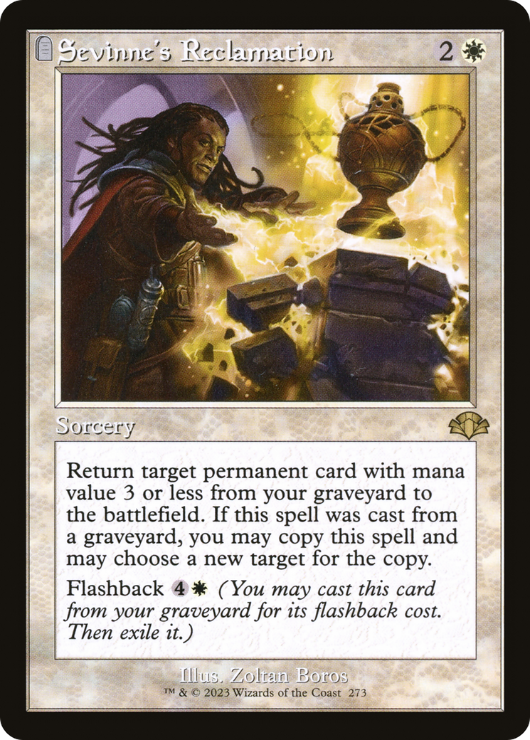 Sevinne's Reclamation (Retro) [Dominaria Remastered]
