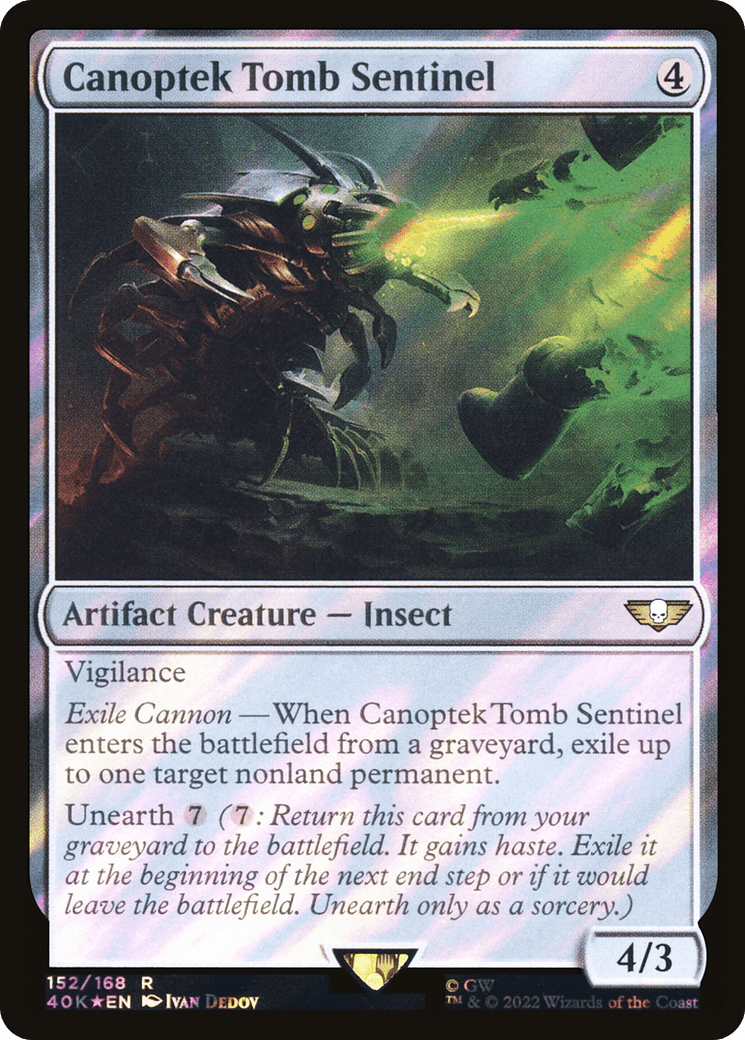 Canoptek Tomb Sentinel (Surge Foil) [Warhammer 40,000]
