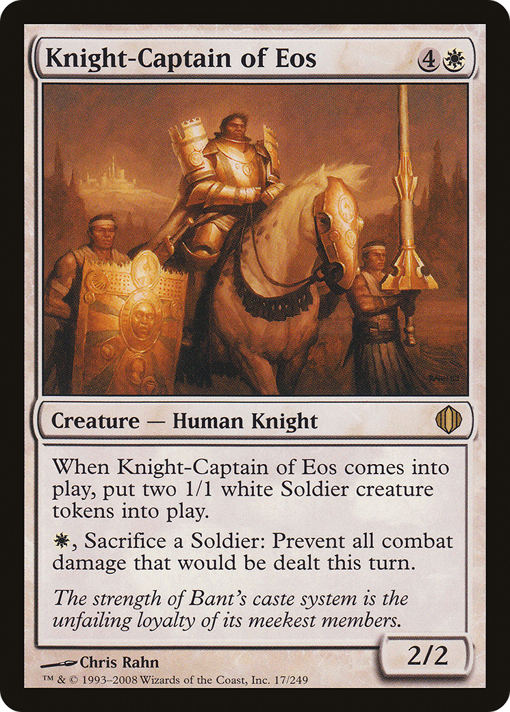Knight-Captain of Eos [Shards of Alara] Foil