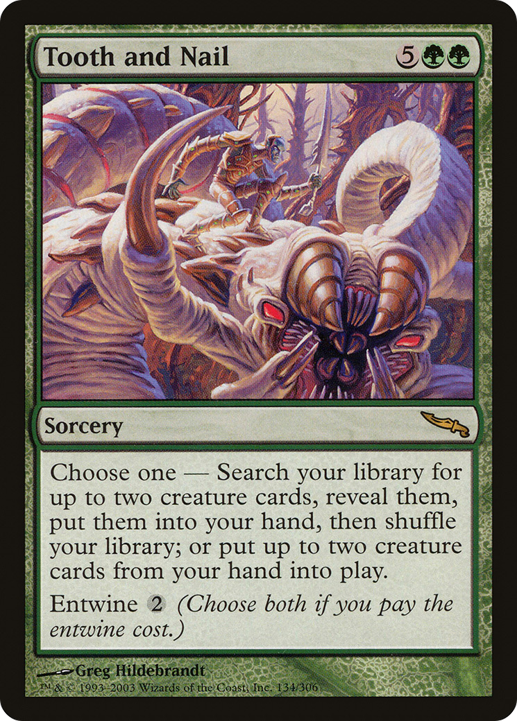 Tooth and Nail [Mirrodin] Foil
