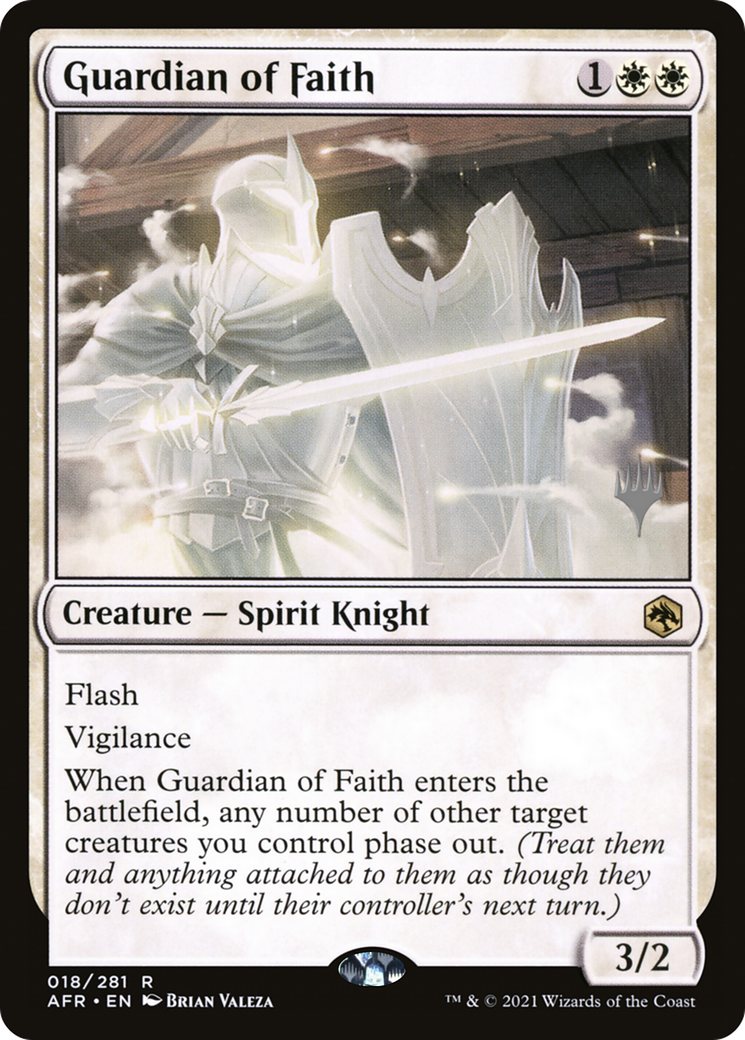 Guardian of Faith (Promo Pack) [Dungeons & Dragons: Adventures in the Forgotten Realms Promos] Foil