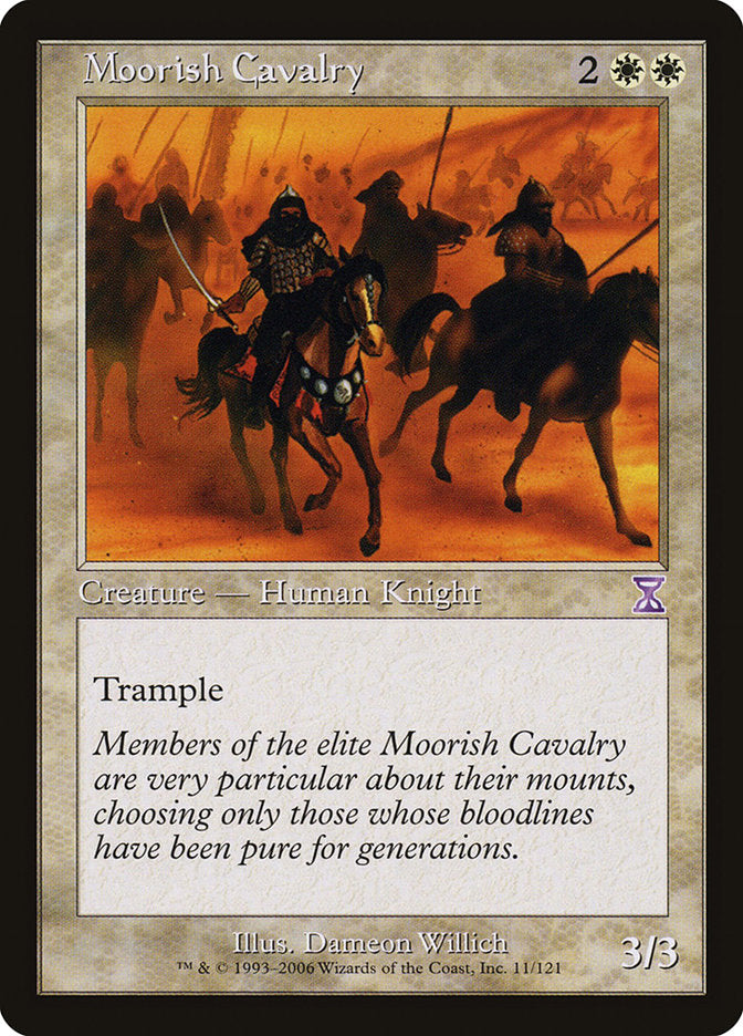 Moorish Cavalry 11/121 (Timeshifted)  - Foil