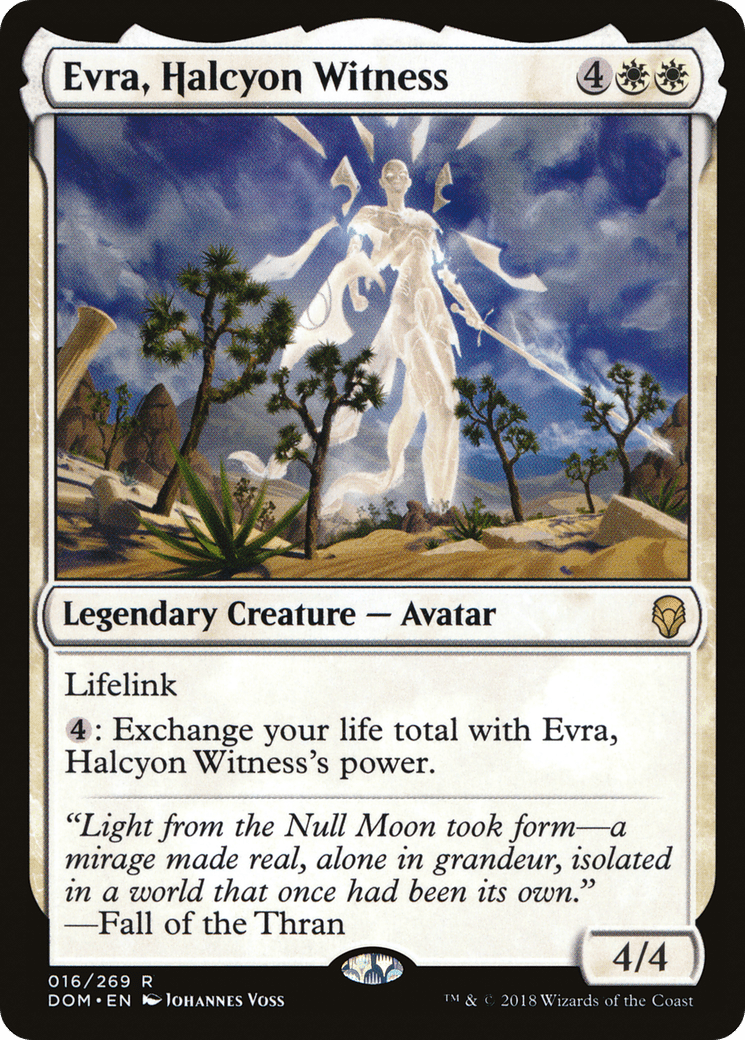 Evra, Halcyon Witness [Dominaria] Foil