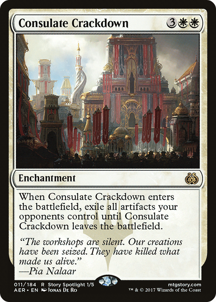 Consulate Crackdown [Aether Revolt] Foil