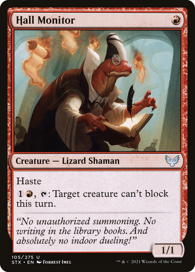 Hall Monitor [Strixhaven: School of Mages] Foil