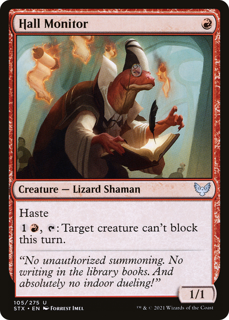Hall Monitor [Strixhaven: School of Mages] Foil