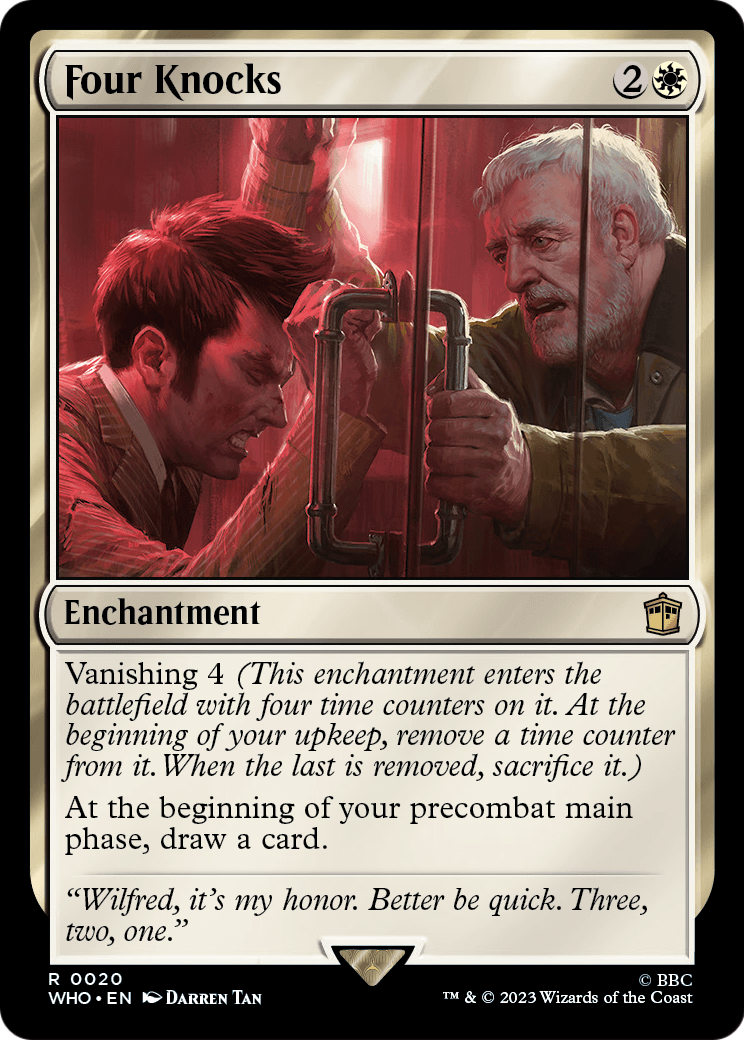 Four Knocks [Doctor Who] Foil