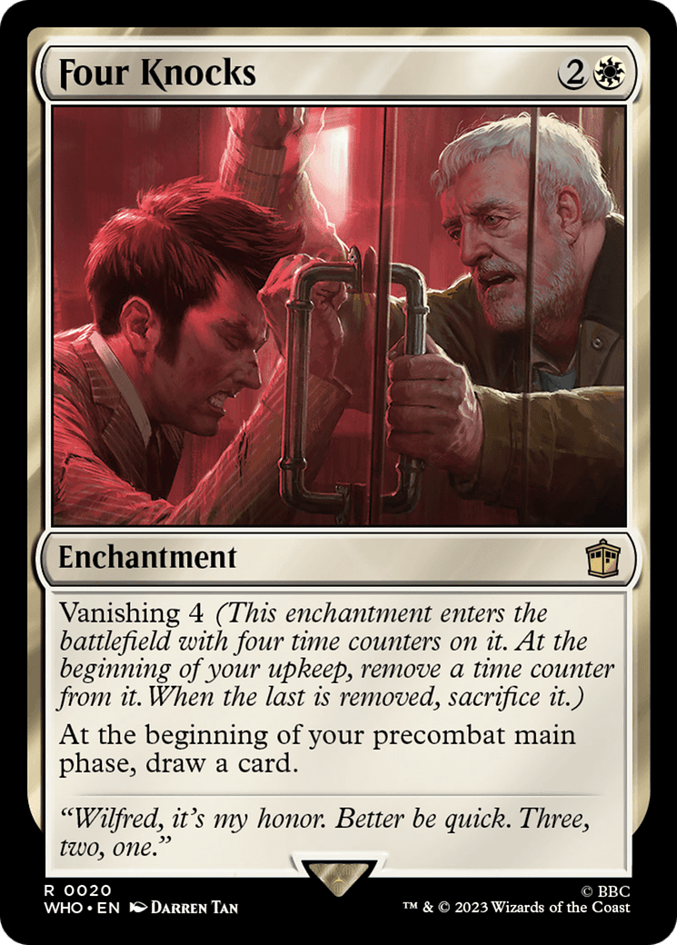 Four Knocks [Doctor Who] Foil
