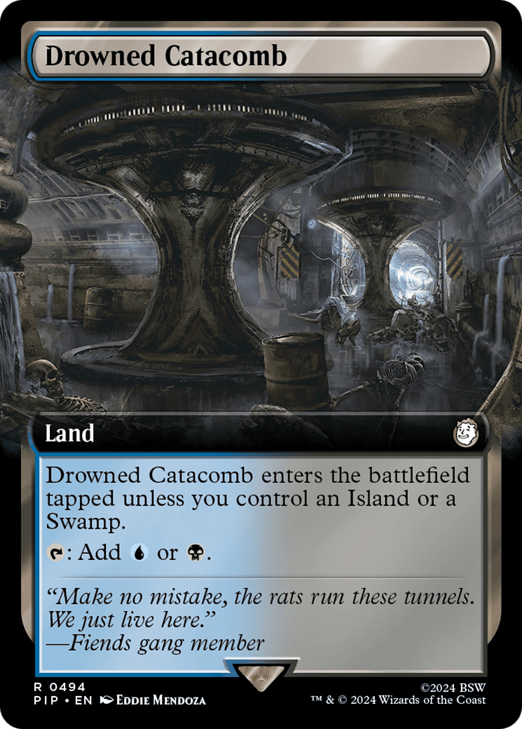 Drowned Catacomb (Extended Art) [Fallout] Foil