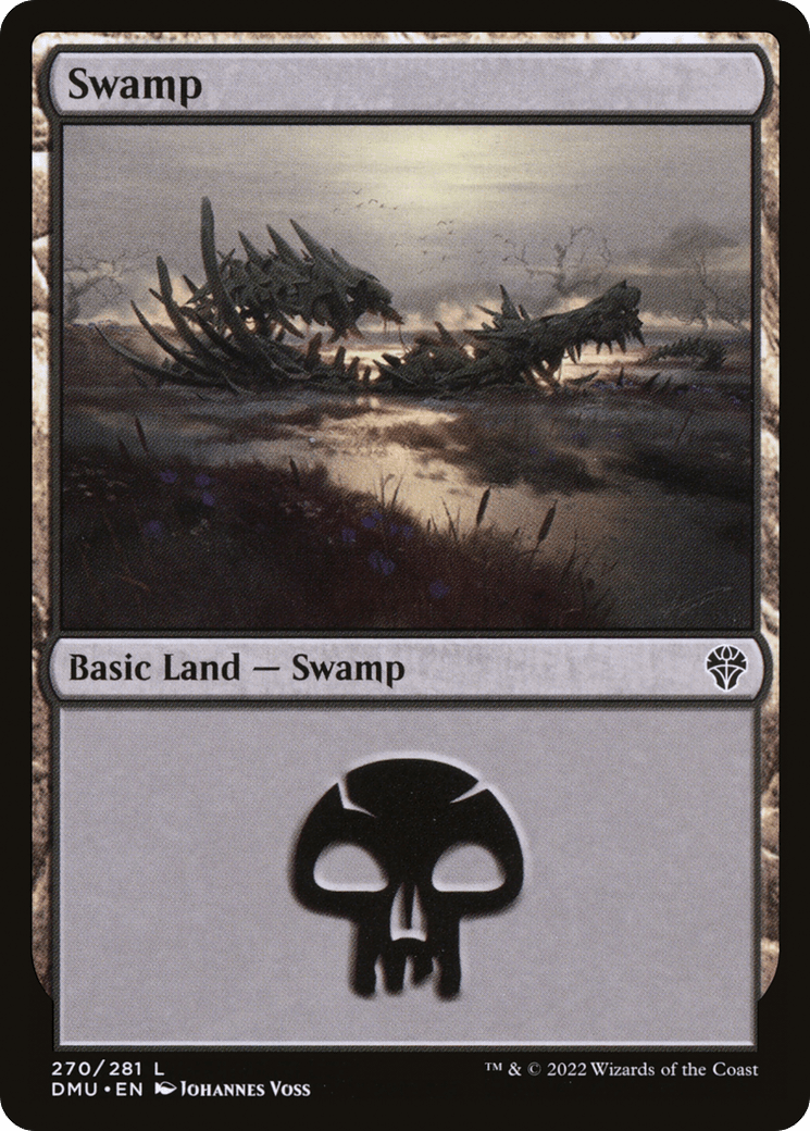 Swamp (270) [Dominaria United] Foil