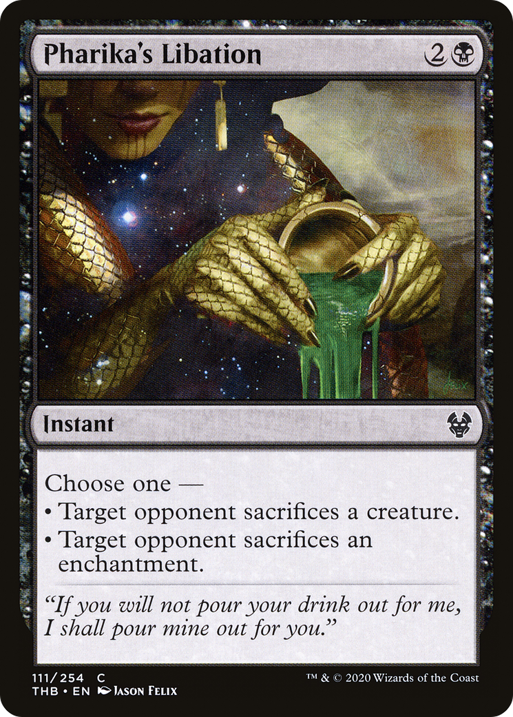 Pharika's Libation [Theros Beyond Death] Foil