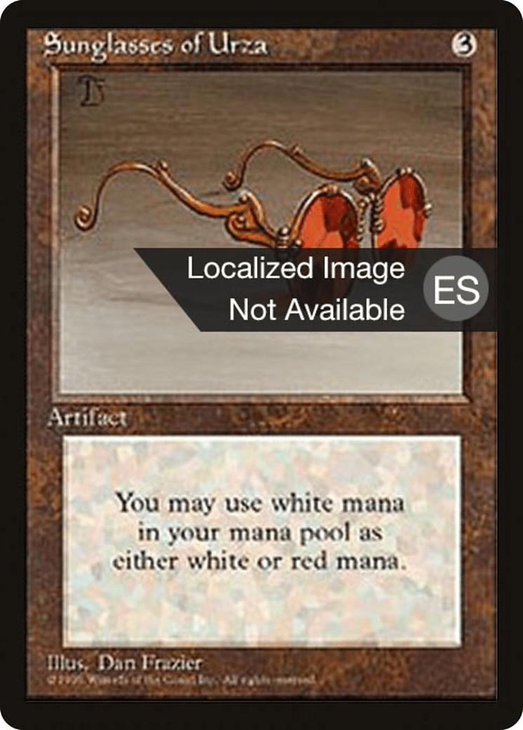 Sunglasses of Urza [Fourth Edition (Foreign Black Border)]