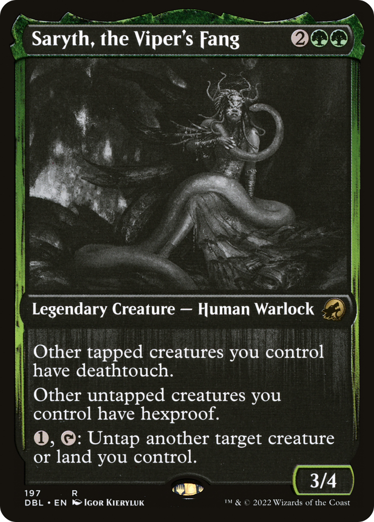Saryth, the Viper's Fang [Innistrad: Double Feature]