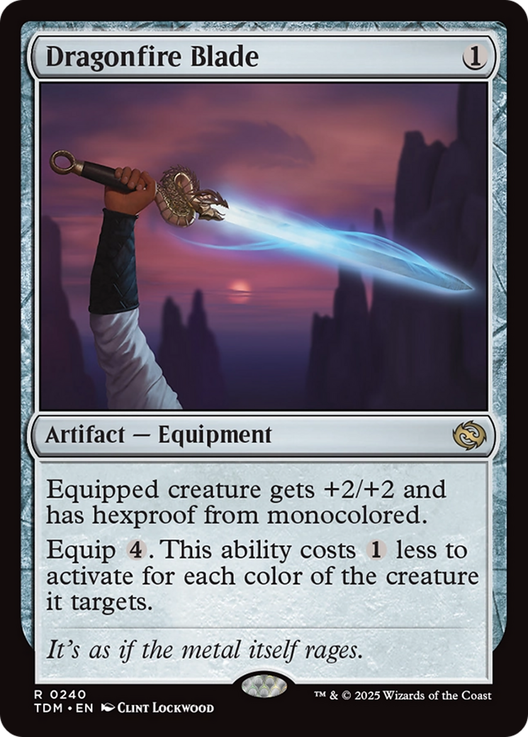 Dragonfire Blade (240) [Tarkir: Dragonstorm]