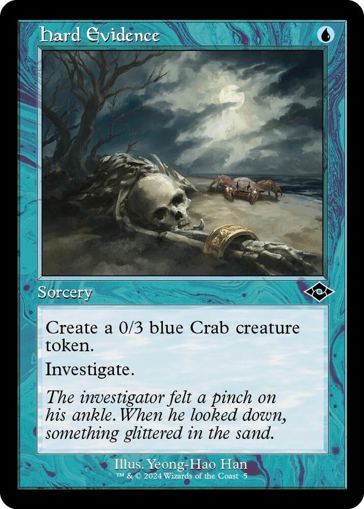 Hard Evidence Retro Frame 5 (Modern Horizons 2)  - Foil