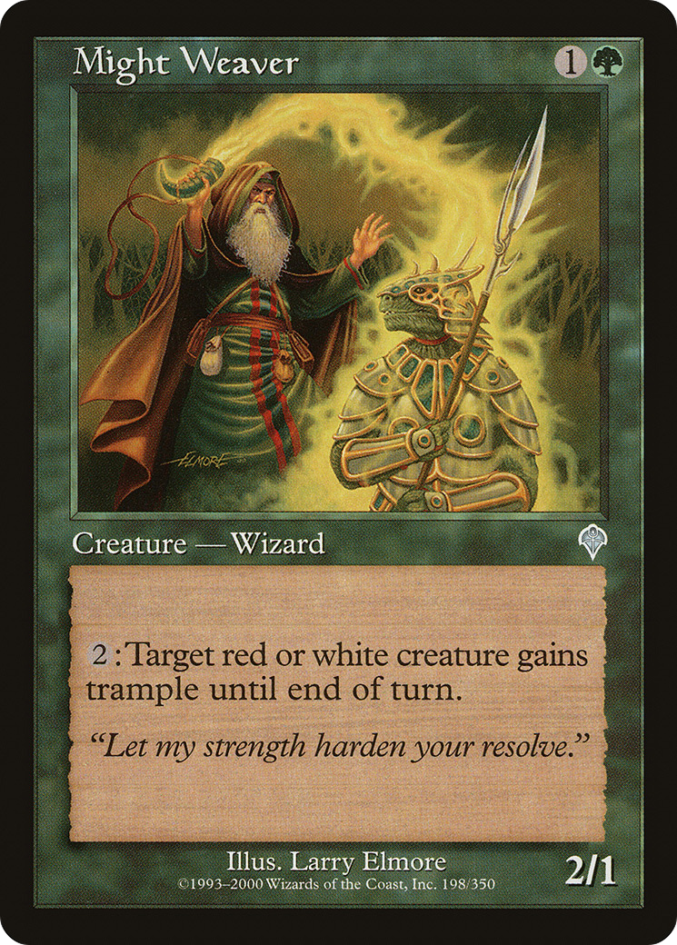 Might Weaver [Invasion] Foil