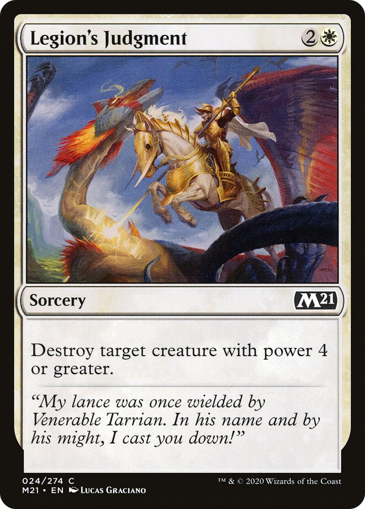 Legion's Judgment [Core Set 2021] Foil