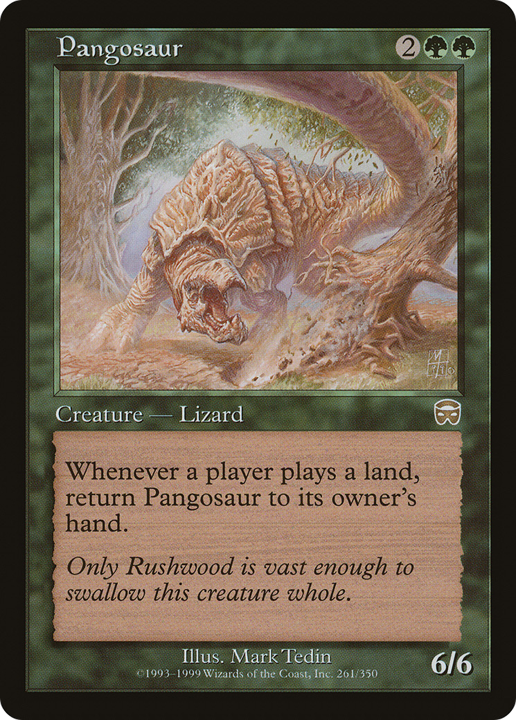 Pangosaur [Mercadian Masques] Foil