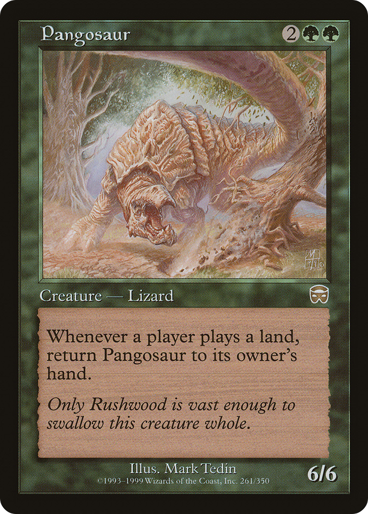 Pangosaur [Mercadian Masques] Foil