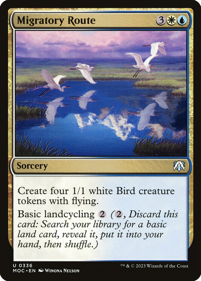 Migratory Route 336/444 (Commander: March of the Machine) 