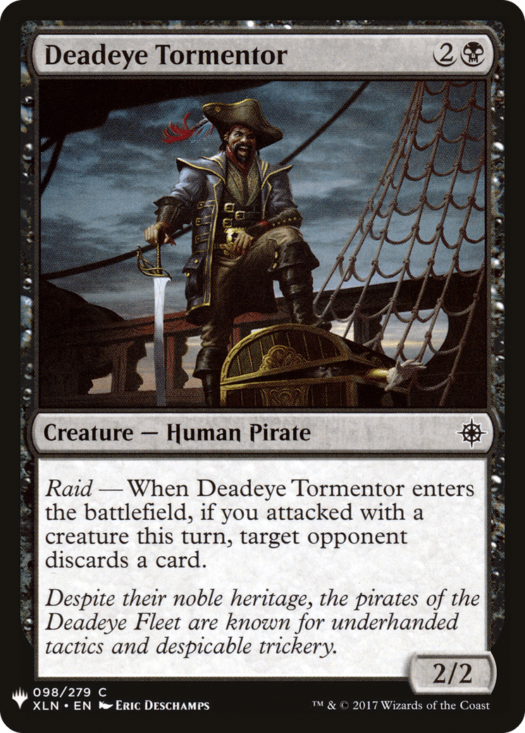Deadeye Tormentor |  (XLN-98) [The List]