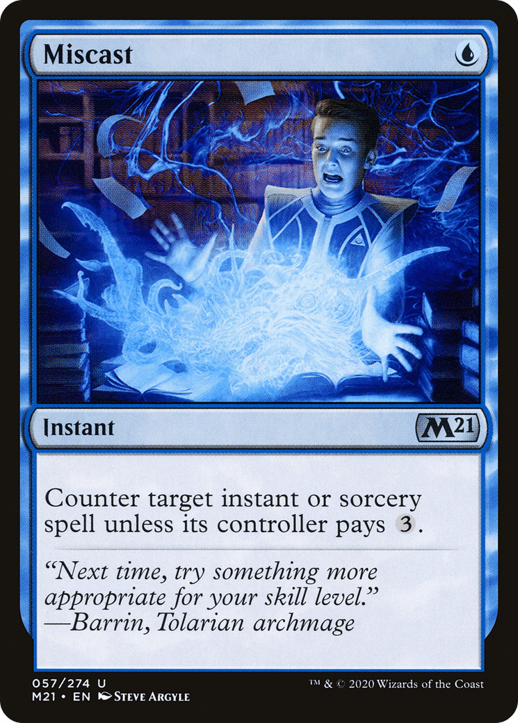 Miscast [Core Set 2021] Foil