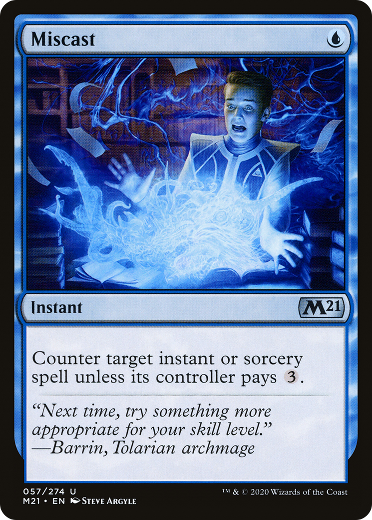 Miscast [Core Set 2021] Foil