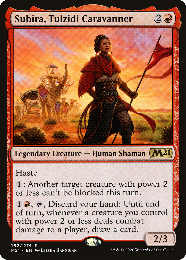 Subira, Tulzidi Caravanner [Core Set 2021] Foil