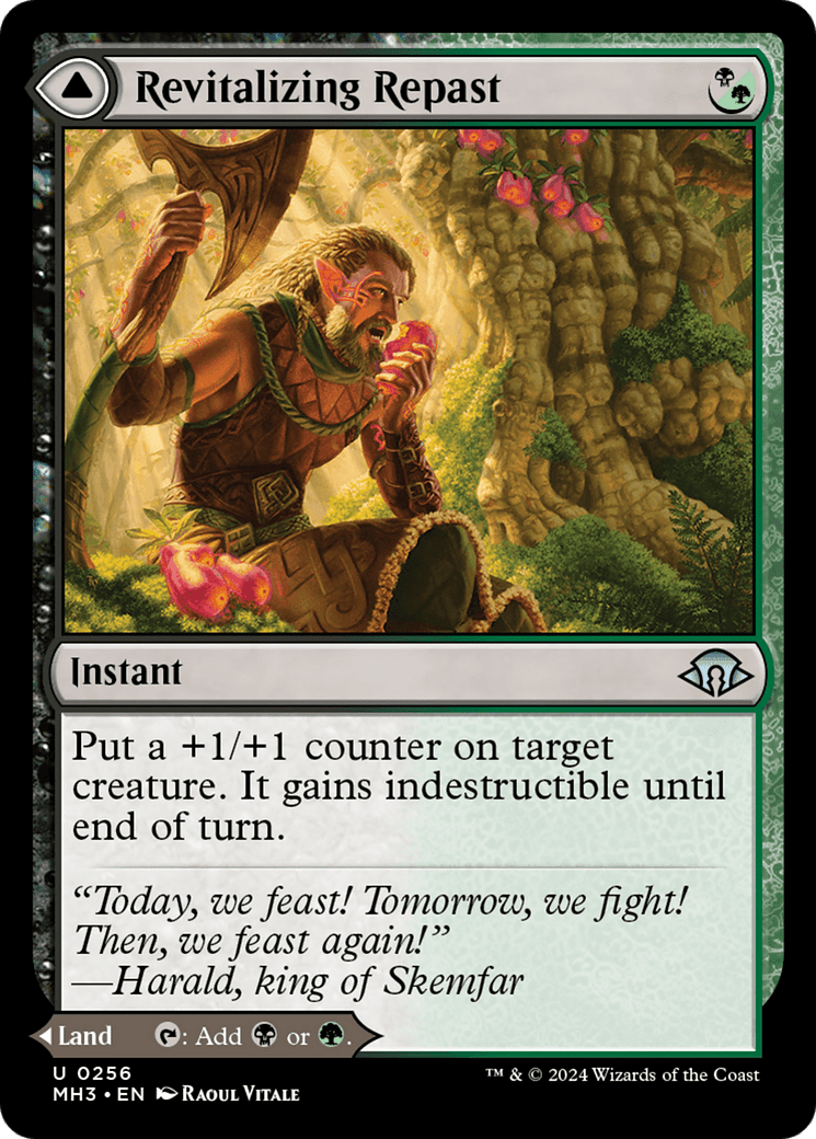 Revitalizing Repast // Old-Growth Grove [Modern Horizons 3] Foil