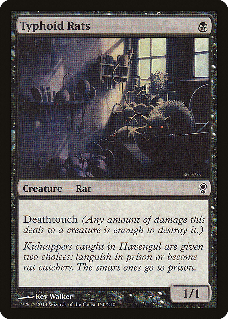 Typhoid Rats [Conspiracy] Foil