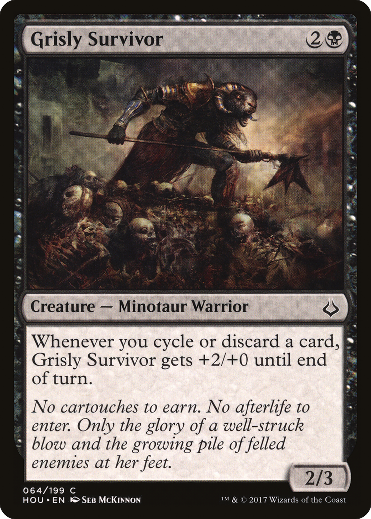 Grisly Survivor [Hour of Devastation] Foil