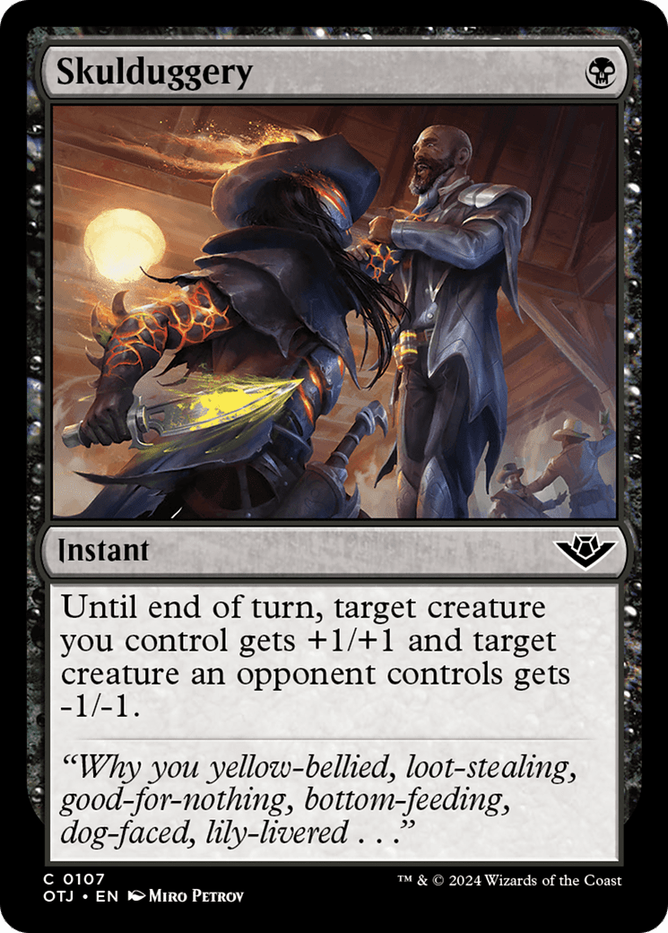 Skulduggery [Outlaws of Thunder Junction] Foil