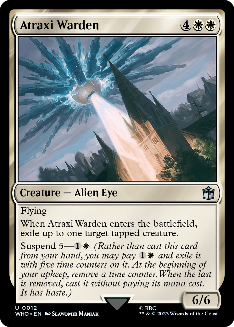 Atraxi Warden [Doctor Who] Foil