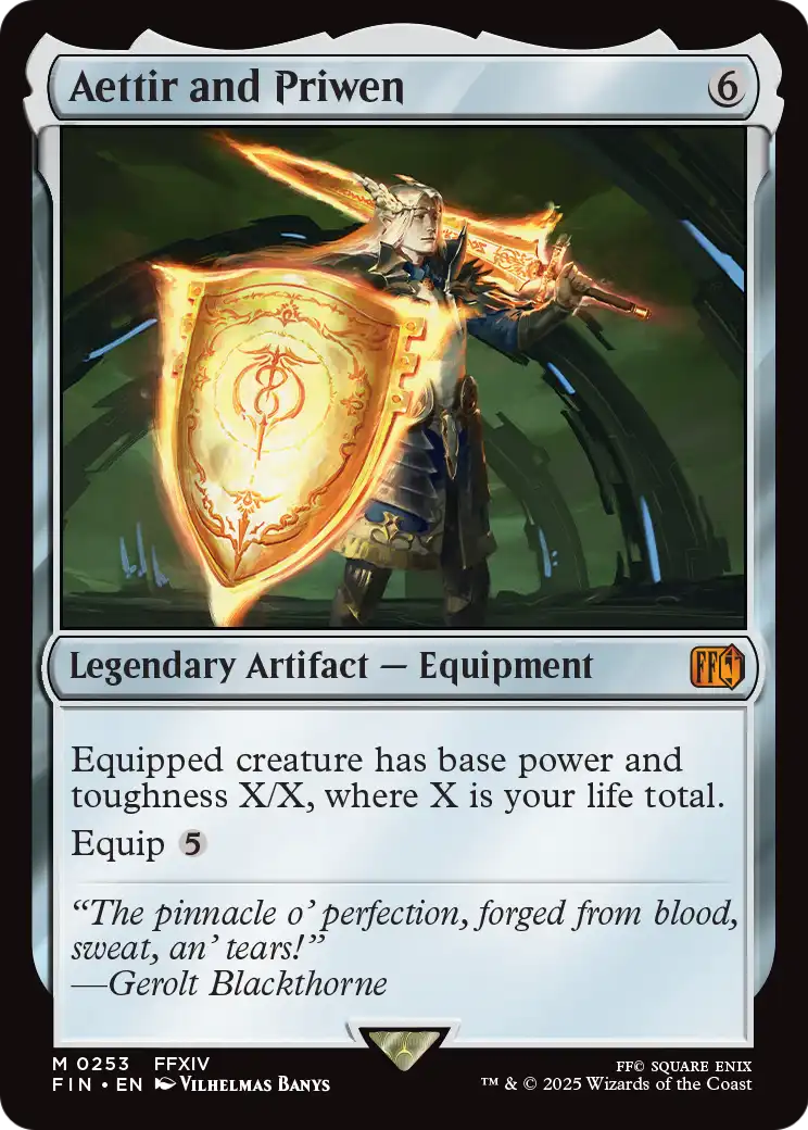Aettir and Priwen (253) [FINAL FANTASY]  Foil