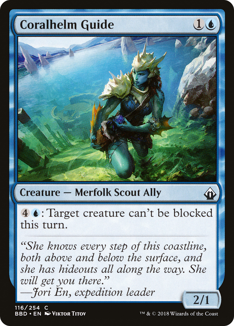 Coralhelm Guide [Battlebond] Foil