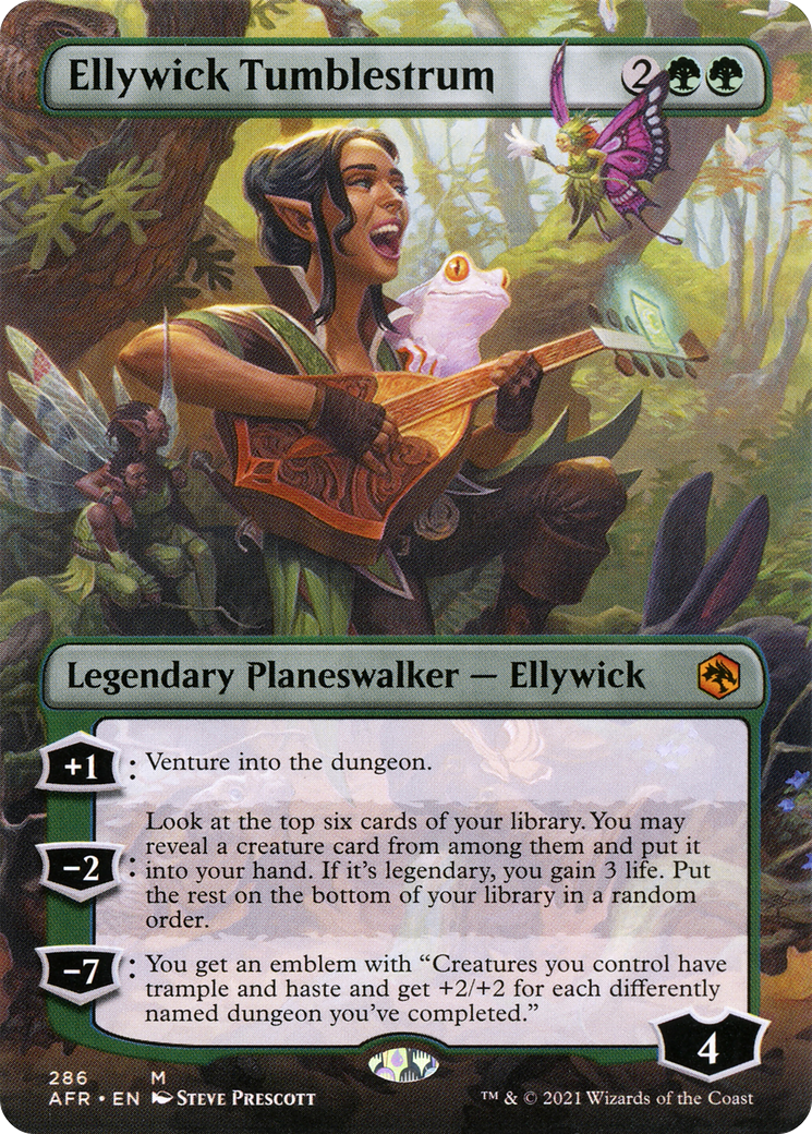 Ellywick Tumblestrum (Borderless) [Dungeons & Dragons: Adventures in the Forgotten Realms] Foil