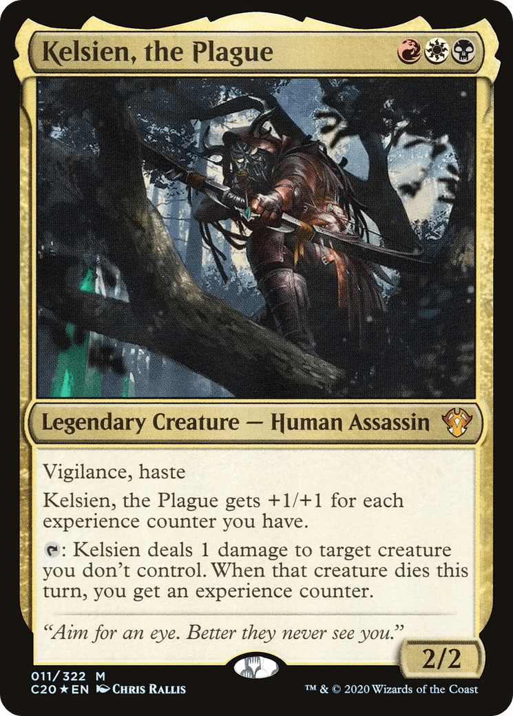 Kelsien, the Plague [Commander 2020] Foil