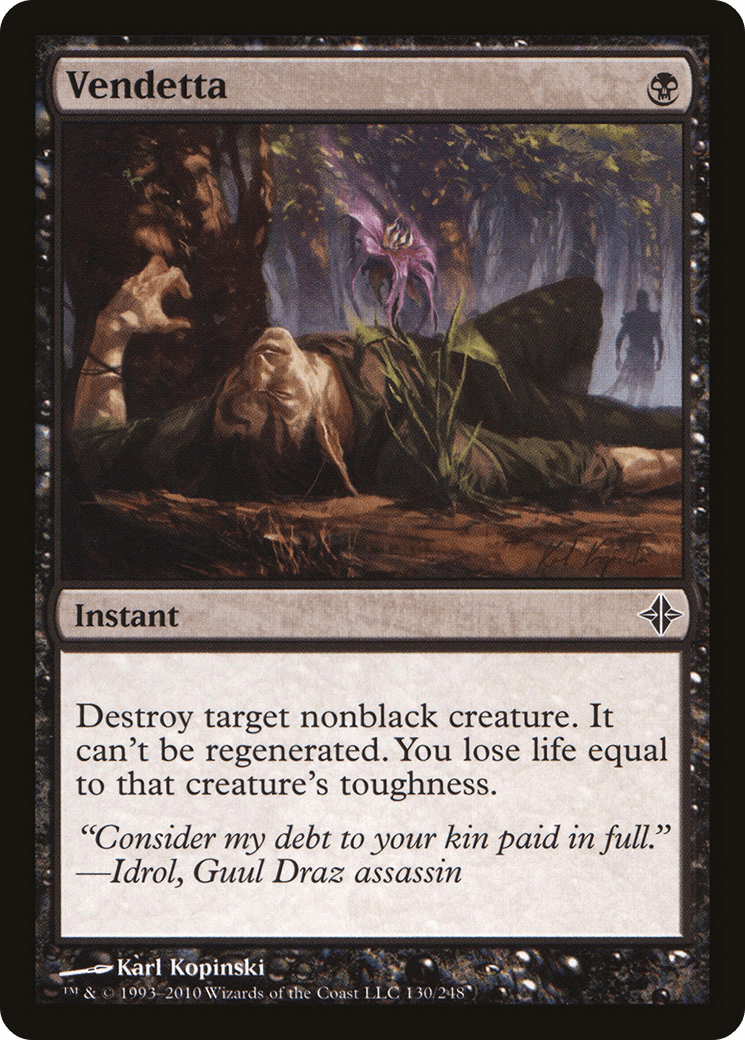 Vendetta [Rise of the Eldrazi]