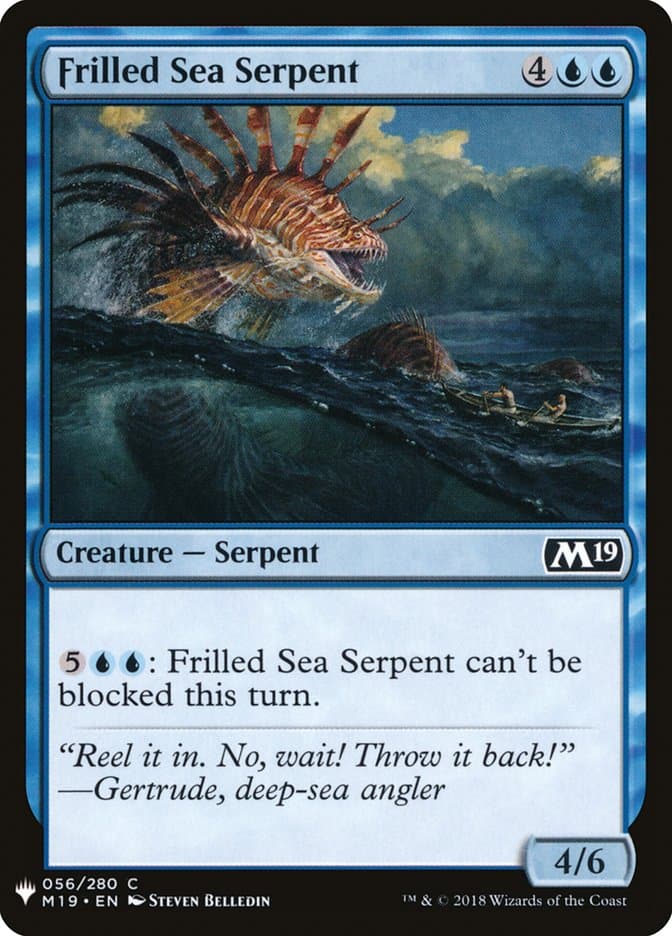 Frilled Sea Serpent |  (M19-56) [The List]