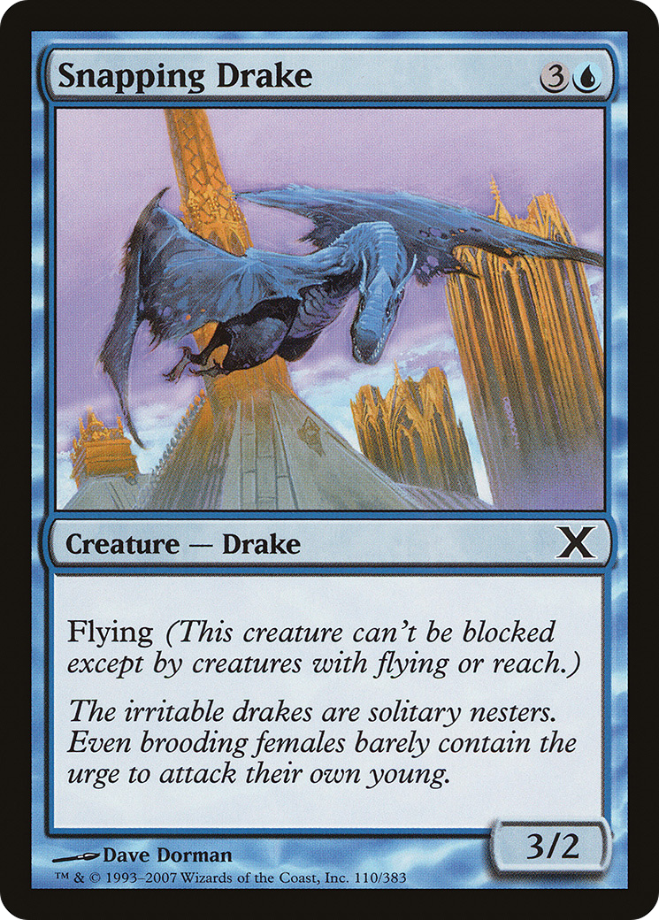 Snapping Drake (10E-110) - Tenth Edition