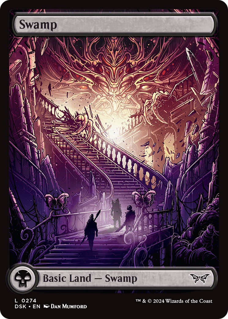 Swamp (274) - Full Art [Duskmourn: House of Horror]