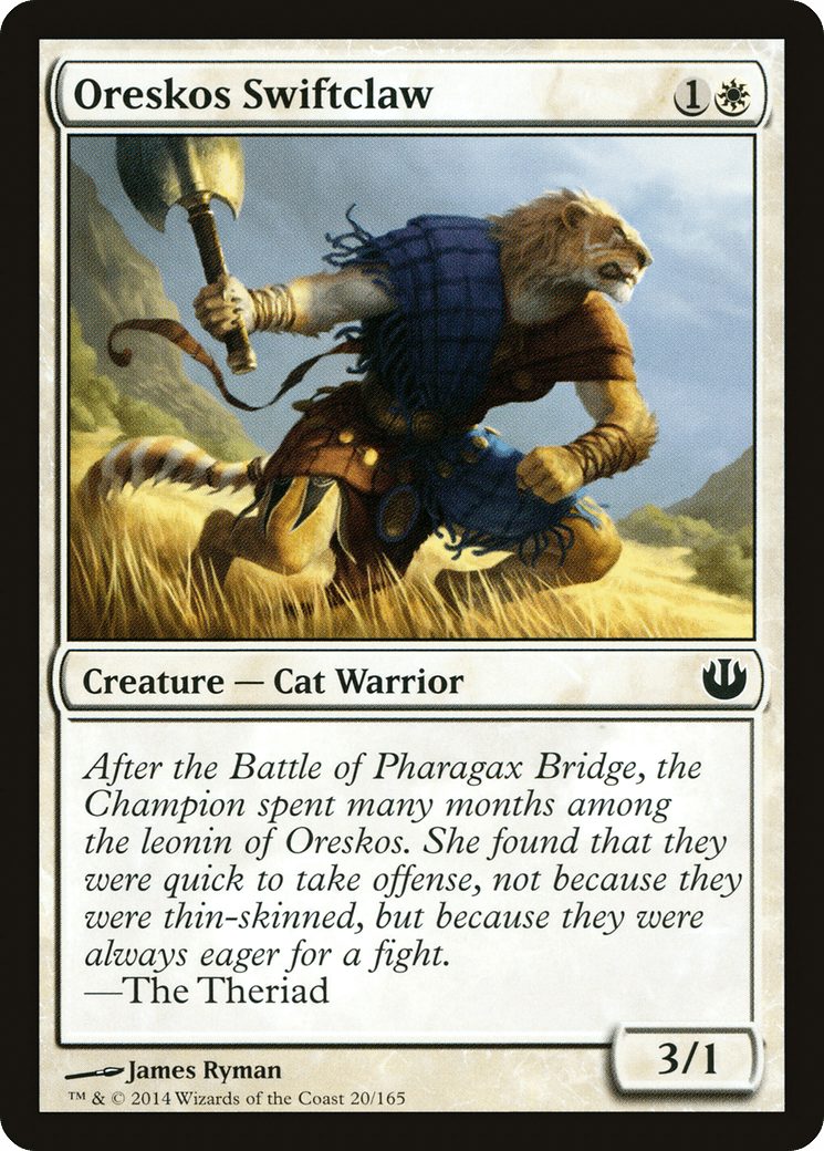 Oreskos Swiftclaw [Journey into Nyx] Foil