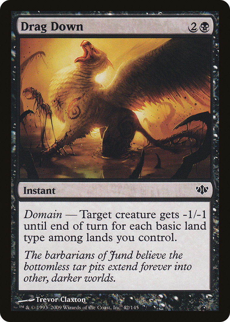 Drag Down [Conflux] Foil